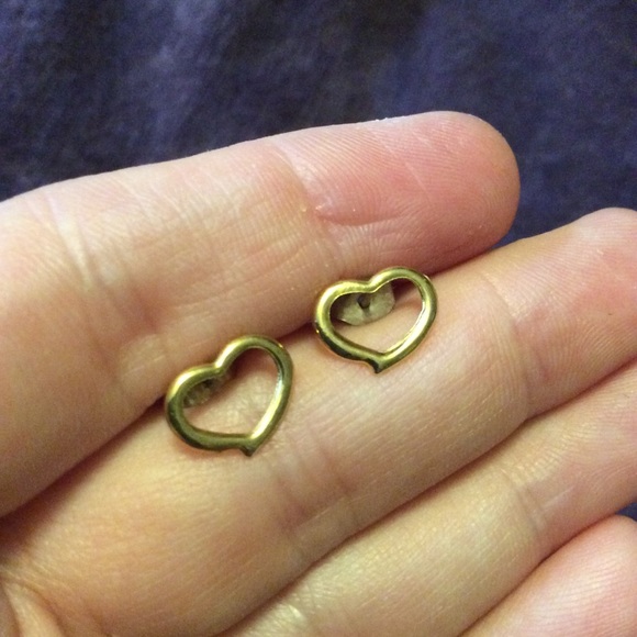 Speech bubble Heart Earrings - Picture 2 of 3